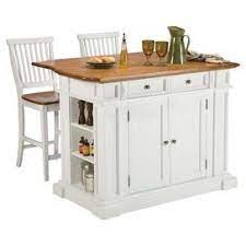 Best reviews guide analyzes and compares all kitchen islands of 2021. Kitchen Island With A Drop Down Breakfast Bar And Two Coordinating Stools Product Portable Kitchen Island Kitchen Island With Seating White Kitchen Island
