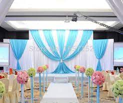 Online Shop Deluxe Wedding Backdrop Curtain Wholesale Stage Backdrop For Wedding Decoration Stag Simple Stage Decorations Wedding Backdrop Backdrop Decorations
