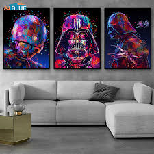 Sometimes a bold piece of wall decor is all you need to bring character and visual interest to a room. Star Wars Poster Canvas Print Movie Posters And Prints Canvas Paintings For Living Room Wall Art Decorative Pictures Home Decor Buy At The Price Of 2 81 In Aliexpress Com Imall Com