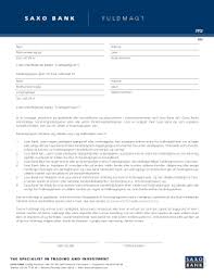 Janedoe@saxobank.com) being used 24.3% of the time. Fillable Online Fuldmagt Saxo Bank Fax Email Print Pdffiller
