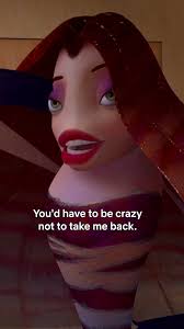 Angelina Jolie as Lola in Shark Tale? Iconic performance.