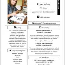 Goede Cv Template Nodig Cvenzo Digitaal Maatwerk