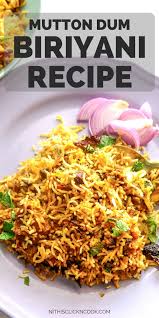 Mutton Biryani Recipe Recipe Biryani Recipe Rice Side Dish Recipes Mutton Recipes