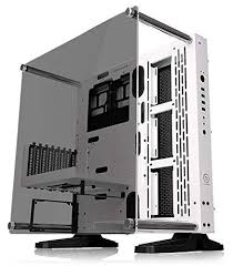 Black And White Pc Case Thermaltake Core P3 Atx Tempered Glass Gaming Computer Case Chassis Open Frame Panoramic Viewing White Edition Ca 1g4 00m6wn In 2020 Open Frame Computer Case Pc Cases