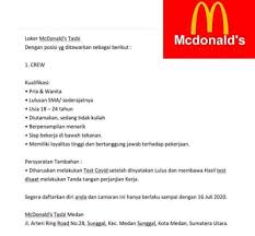 Materi tentang menyebutkan sumber penerimaan daerah? Info Loker Medan Terbaru Juli 2020 Di Mcdonald S Tasbih Tamatan Sma Sederajat Kaskus