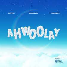 Portrait of happy young friends in inflatable rings floating on lake. Ahwoolay Feat Puffy L Z Young Smoke Release
