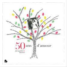 Affiche A Empreintes Arbre A Mots Noces Noces D Or Cadeaux Noces D Or