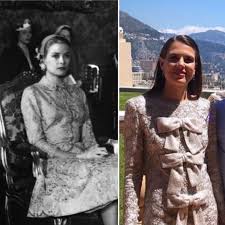 La princesa carlota de mónaco ha debutado en el club de lectura de chanel con una media melena larga que lo tiene todo: De Grace Kelly A Carlota Casiraghi 14 Vestidos De Novia De Las Damas De Monaco