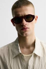 Zara Round Sunglasses Lindberg RIM ZARA Oval Prescription Titanium  Sunglasses For Men