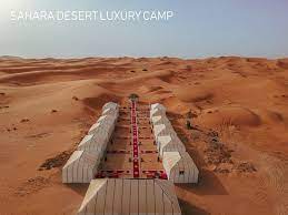 Merzouga luxury desert camps invites you to enjoy a trip full of adventure while discovering the moroccan's desert. Staying In A Sahara Desert Tent Surrounded By Beautiful Sand Dunes Review Of Sahara Desert Luxury Camp Merzouga Tripadvisor