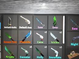 When other players try to make money during the game, these codes make it easy for you and you can reach what you need earlier with leaving others. Roblox Murderer Mystery 2 Godly Knives Toys Games Video Gaming In Game Products On Carousell