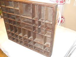 500 x 450 jpeg 32 кб. Wood Miniatures Shadow Box 20 1 2 X 18 Display Case 46 Cubby Holes Wall Hanger 1432587474