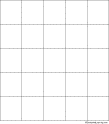 Chart 5 Columns 5 Rows Graphic Organizers