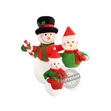 The round belly and open arms is very cute and attractive addition for christmas indoor / outdoor home yard garden art decorations. Lighted Up Christmas Inflatables Decoration Snowman Family With Gift Candy Cane Buy Christmas Inflatables Inflatable Christmas Inflatable Christmas Decoration Product On Alibaba Com