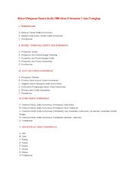 Materi pelajaran tik kelas 12 sma semester 1 2 lengkap. Soal Dasar Desain Grafis Untuk Smk Tkj Kls X Jawabanku Id