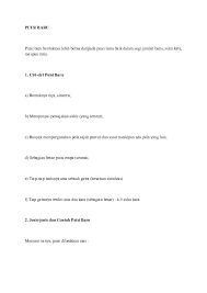 Doc Puisi Baru Robby Hidayat Academia Edu