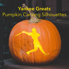 Yankee Greats Pumpkin Carving Silhouettes: Digital Download Printable  Template File - Etsy