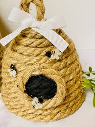 How To Make A Mini Beehive Skep- Carolina Honeybees