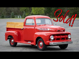 Image result for Light Red 1952 Truck