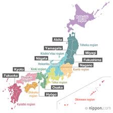 Eight regions of japan map: Know Your Nihonshu Savoring Sake S Regional Riches Nippon Com