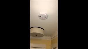 Smoke detectors can sense hidden fires, such as electrical ones, before you can. Water Coming Out From The 1st Floor Smoke Detector Youtube