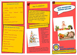Find any pdf or ebook: 25 Inspirasi Keren Pamflet Gizi Balita Little Duckling Blog