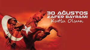 Resmî olarak zafer bayramı ilân edilmesi 1935 yılının mayıs ayında olmuştur. 30 Agustos Zafer Bayrami Kutlu Olsun
