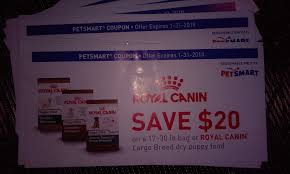 Cool 14x Petsmart Royal Canin Coupon 20 Off Dry Puppy Food Puppy Food Royal Canin Petsmart