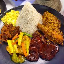 Nasi Uduk Semur Jengkol Makanan Dan Minuman Makanan