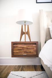 Check out for the best one here. Modern And Floating Wall Mount Nightstands Woodwaves