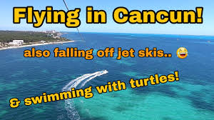 Последние твиты от jet ski cancun (@jetskicancun). Parasailing Snorkeling And Jet Skiing In Cancun Mexico All Before 1pm Youtube