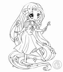 Cute Disney Princess Coloring Pages Luxury Disney Rapunzel Chibi Lineart By Yampuff In 2020 Chibi Coloring Pages Disney Princess Coloring Pages Princess Coloring Pages