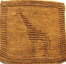 These easy yarn crafts are perfect. Giraffe Knitting Pattern Dishcloth Knitting Patterns Knitted Washcloth Patterns Dishcloth Pattern