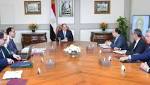 السيسي يبحث فى اجتماع موسع