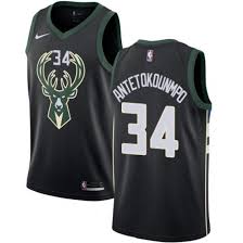Milwaukee bucks 1 oscar robertson basketball hardwood swingman dark green jersey. Men S Milwaukee Bucks Giannis Antetokounmpo Alt Jersey Statement Black Fan Gear Nation