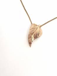 10k Leaf Necklace Gold Gold Necklace Dainty Nature Necklace Gift For Her Layering Necklace Goldnecklace Gold Leaf Necklace Nature Necklace Gift Necklace