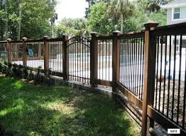 Residential Fencing Wood Fence Design Fence Design Iron Fence