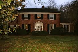 A teal door set against whitewashed brick is light and modern, and denotes a calming, beach house look. New Addition To An Old Brick Colonial House And How To Blend The Red B