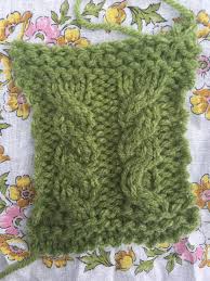 Basically cables are made by rearranging stitches on known as the 4 stitch back cable or right leaning cable this stitch pattern is worked over four stitches. Left Handed Cables The Left Handed Knitter How To Knit Cables Left Handed