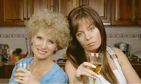 The snappy clip promoting the food delivery service shows magda adopting her famous kath and kim. Grab The Chardonnay And Footy Franks Kath And Kim Is Coming To Netflix