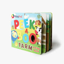 Peek A Boo Farm Flap Board Book Babyfirst Store