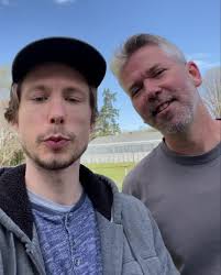 Mike Paris in the recording studio figuring out and performing his part for  "Brighter Days".