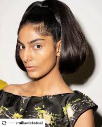 Hair and makeup for @emiliawickstead @emiliawickstead The Emilia Wickstead  Autumn Winter 2025 Show. Hair: Soichi Inagaki using Bumble & Bumble Makeup:  Bobbi Brown Skincare: EVE LOM Nails: Simone Cummings #ninjasmodels