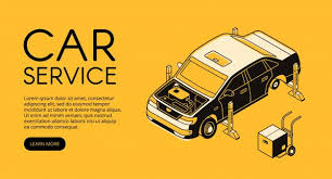 Download Car Service Illustration Of Automobile Garage Station Automotive Mechanic Diagnostic For Free Car Repair Auto Repair