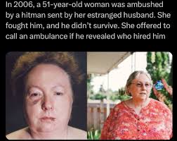 She has more dignity than he'll ever have, what a woman to turn the other  cheek!