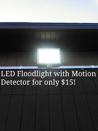 Having the flood lights connected to a wall switch can give you the ability. Led Flood Light With Motion Detector 10 Steps With Pictures Instructables