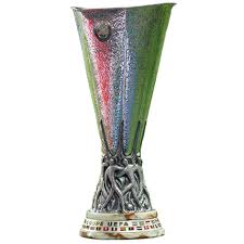 It was quickly recovered and has suffered no damages. in the semifinal first legs next week, arsenal plays atletico madrid and marseille takes on salzburg. Uefa Europa League 03 Trophy Collection Uefa Super Cup Champions League Trophy