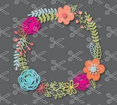 Free Free 88 Cricut Flower Wreath Svg SVG PNG EPS DXF File