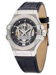 Widest selection of new season & sale only at lyst.com. Maserati R8821108038 Men S Watch Automatic Potenza Skeleton Silver Black
