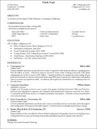 college resume help college resume